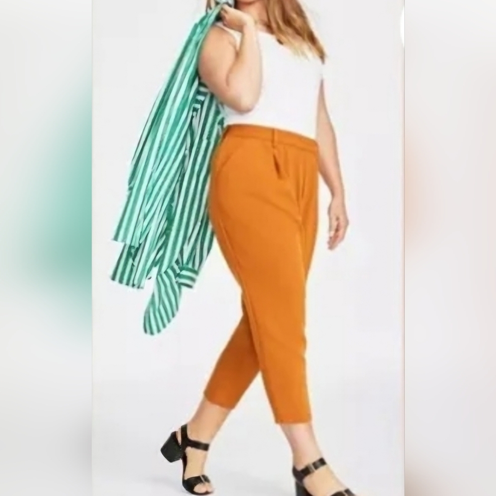 And Now This for Macy's Plus Size Pull on Ankle Pants
